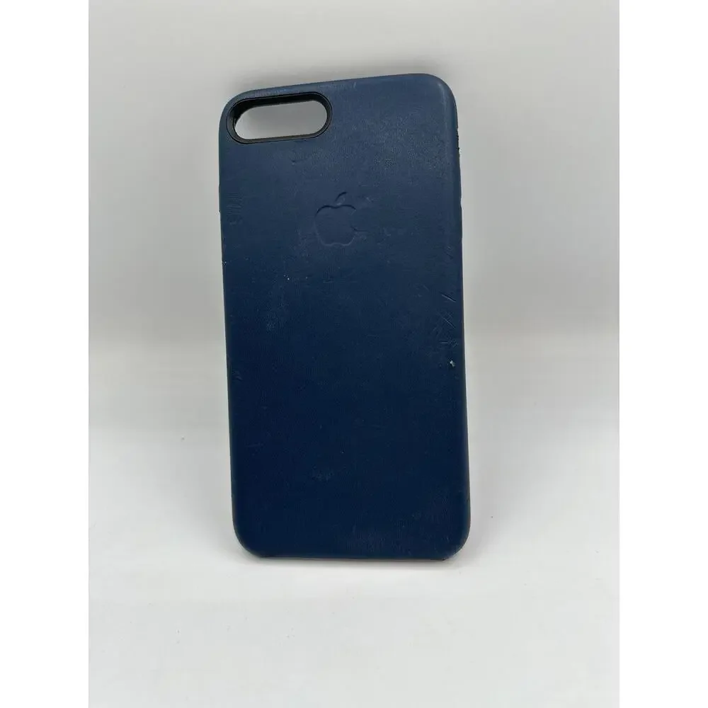Apple iPhone 7-8 Plus, Navy Blue, Shock Proof Silicon Case Retro 33-09